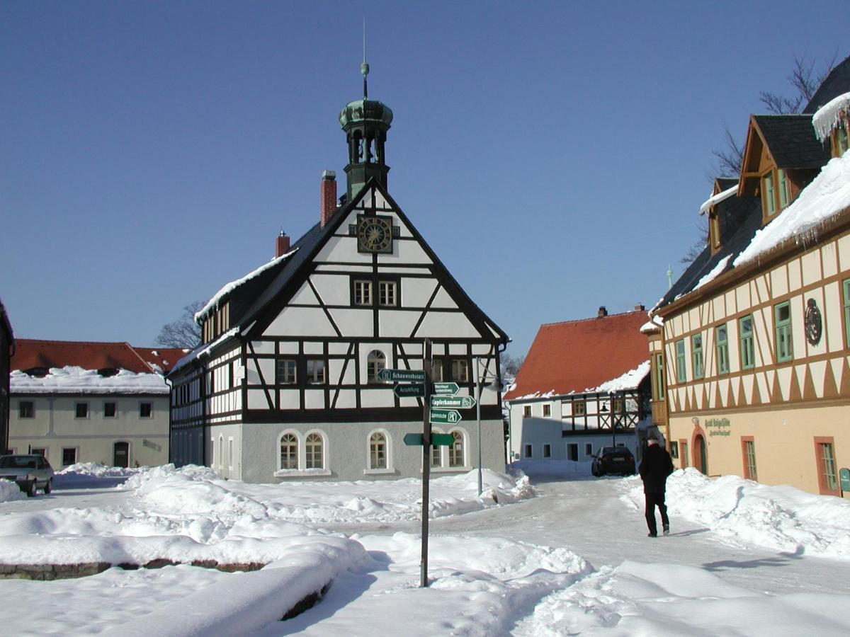 Ferienwohnung Hans Im Glueck Olbernhau Exterior foto